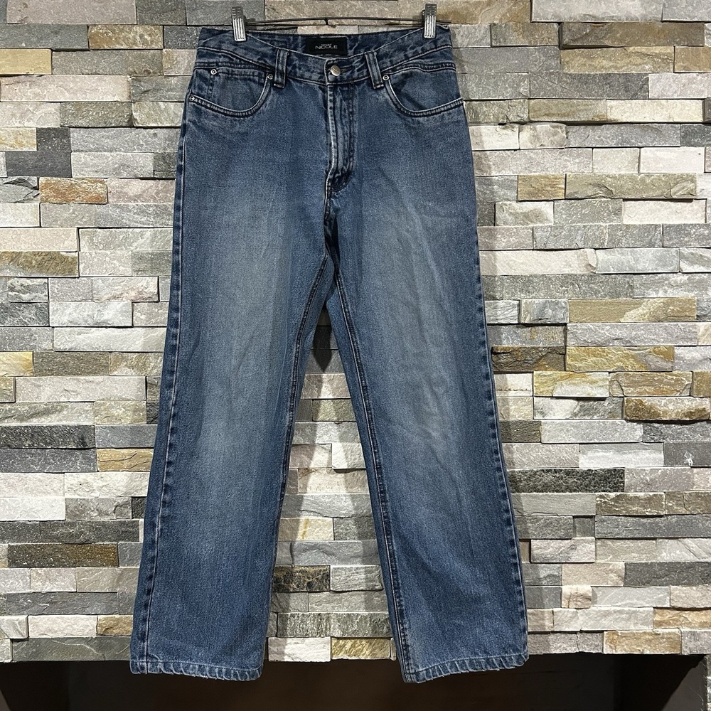 Monseiur Nicole Club For Men Matsuda Jeans Denim Light Wash Straight Leg Size 30